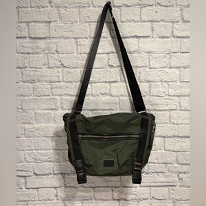 Tumi Alpha Bravo Benning Deluxe Messenger Bag - Green and Orange